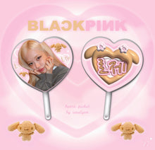 画像をギャラリービューアに読み込む, BLACKPINK Heart Pickets