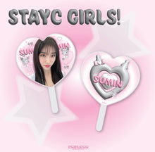 画像をギャラリービューアに読み込む, STAYC Heart Pickets