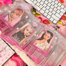 画像をギャラリービューアに読み込む, MI CARIÑO ver. 2 Clear Photocard Holder Keychain