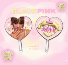 画像をギャラリービューアに読み込む, BLACKPINK Heart Pickets