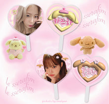 Load image into Gallery viewer, LE SSERAFIM Heart Pickets