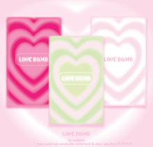 Load image into Gallery viewer, LOVE BOMB placeholder cards - cardstock ver.