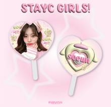 画像をギャラリービューアに読み込む, STAYC Heart Pickets