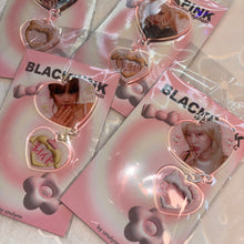 画像をギャラリービューアに読み込む, BLACKPINK Acrylic Heart Keychains