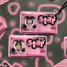 画像をギャラリービューアに読み込む, My Star mini photo holder keychain