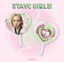 画像をギャラリービューアに読み込む, STAYC Heart Pickets