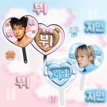 Load image into Gallery viewer, BTS Heart Pickets
