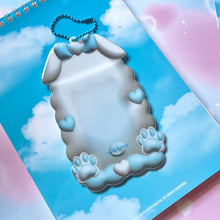 画像をギャラリービューアに読み込む, Puppy Love Photocard Holder Keychain