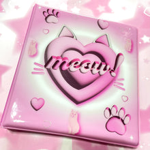 Load image into Gallery viewer, Meow! binder 3 & 6 rings