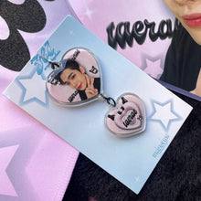 Load image into Gallery viewer, ZB1 Acrylic Heart Keychains
