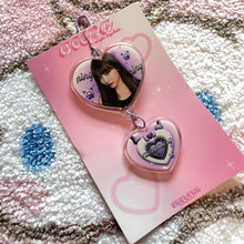 Load image into Gallery viewer, Aespa Acrylic Heart Keychains