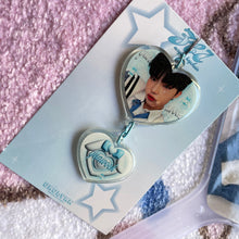 Load image into Gallery viewer, ZB1 Acrylic Heart Keychains