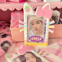 画像をギャラリービューアに読み込む, Strawberry sweet kitty holder keychain