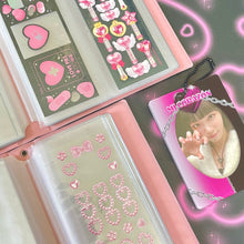 画像をギャラリービューアに読み込む, Mi Corazón 4cut sticker album