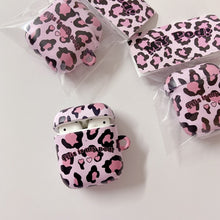Load image into Gallery viewer, Love Things ~ Pink Leopard AirPods Case