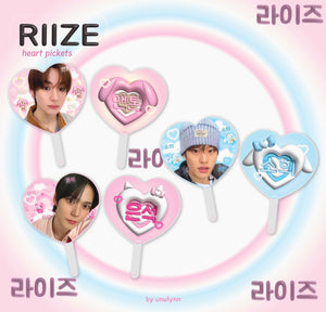 RIIZE Heart Pickets