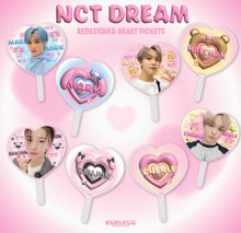 Load image into Gallery viewer, NCT Dream heart pickets ver. 2
