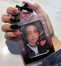 画像をギャラリービューアに読み込む, My Love Clear Photocard Holder Keychain
