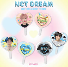 Load image into Gallery viewer, NCT Dream heart pickets ver. 2
