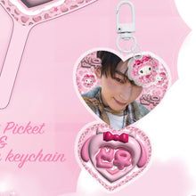 Load image into Gallery viewer, [ PRE - ORDER ]ENHYPEN Acrylic Heart Keychains ver. 3
