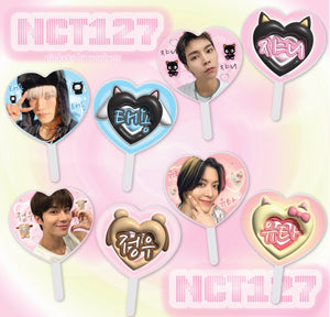 NCT127 Heart Pickets