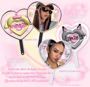 KATSEYE Heart Pickets