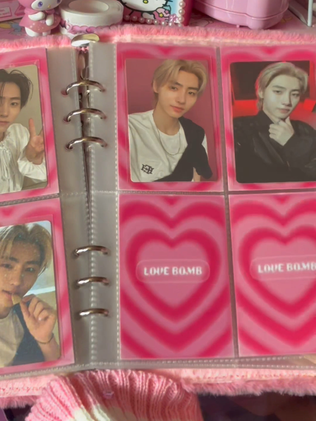 [ PRE - ORDER ]LOVE BOMB placeholder cards - cardstock ver.