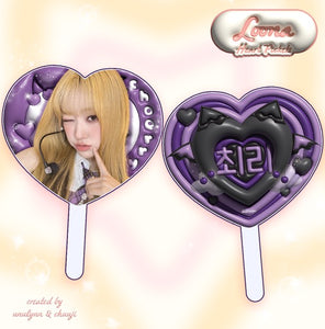 LOONA Heart Pickets (chuuji x unulynn collab)