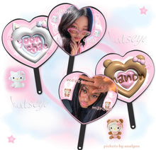 Load image into Gallery viewer, KATSEYE Heart Pickets
