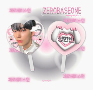 ZB1 Heart Pickets ver. 2