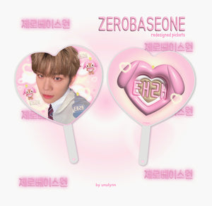 ZB1 Heart Pickets ver. 2