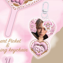 Load image into Gallery viewer, [ PRE - ORDER ]ENHYPEN Acrylic Heart Keychains ver. 3
