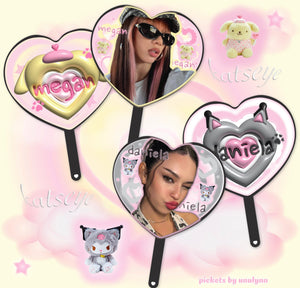 KATSEYE Heart Pickets
