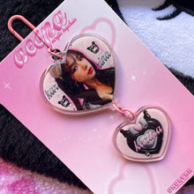 Load image into Gallery viewer, Aespa Acrylic Heart Keychains
