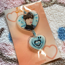 Load image into Gallery viewer, Enhypen Acrylic Heart Keychains ver. 1
