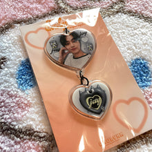 Load image into Gallery viewer, Enhypen Acrylic Heart Keychains ver. 1
