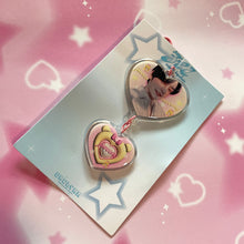 Load image into Gallery viewer, ZB1 Acrylic Heart Keychains
