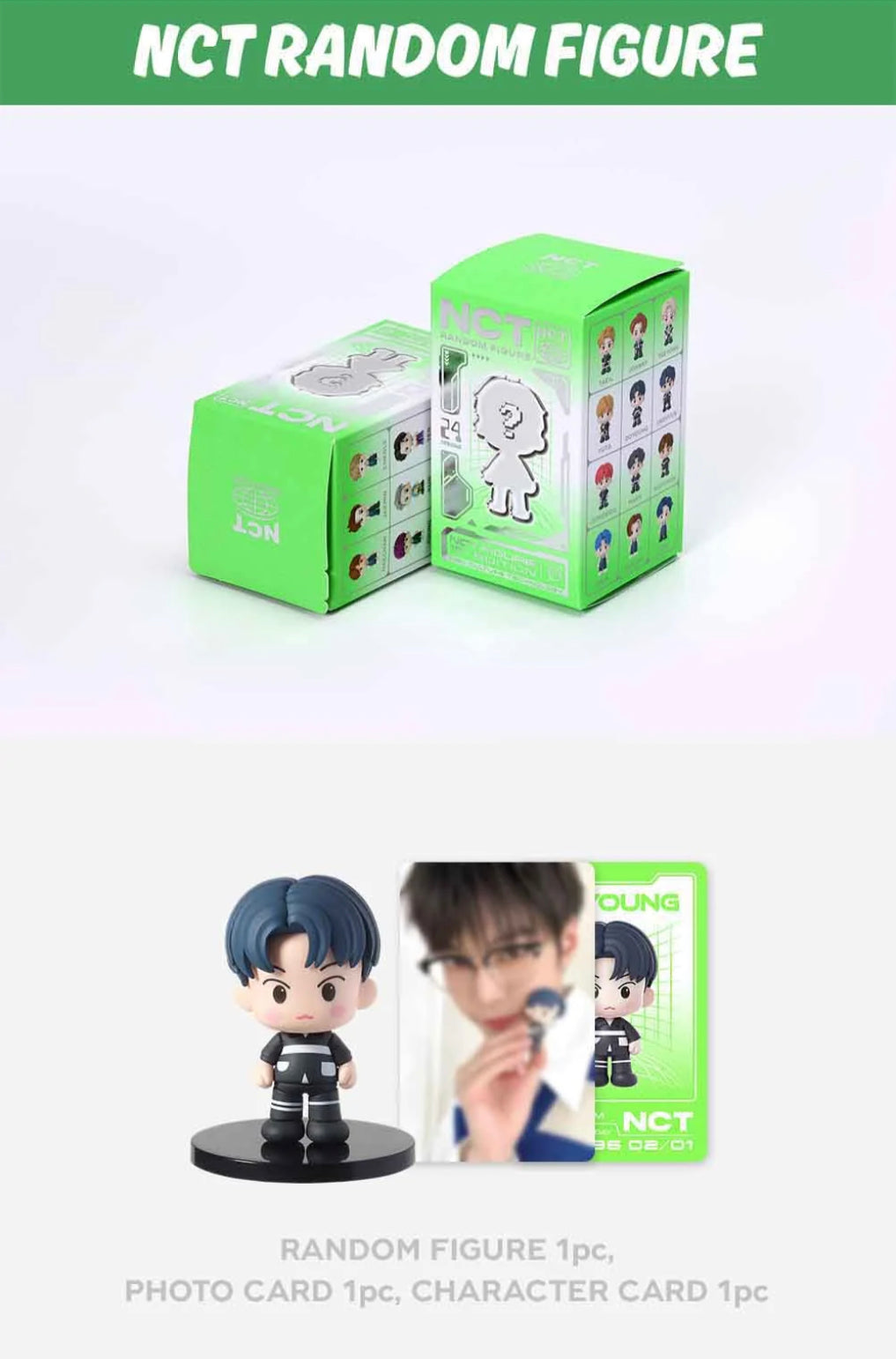 NCT CCOMAZ Figure & photocard