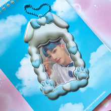 画像をギャラリービューアに読み込む, Puppy Love Photocard Holder Keychain
