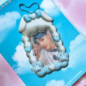 Puppy Love Photocard Holder Keychain