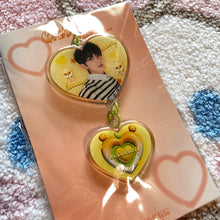 Load image into Gallery viewer, Enhypen Acrylic Heart Keychains ver. 1
