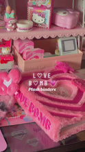 Load and play video in Gallery viewer, [ PRE - ORDER ]LOVE BOMB A5 Plush Photocard Binder
