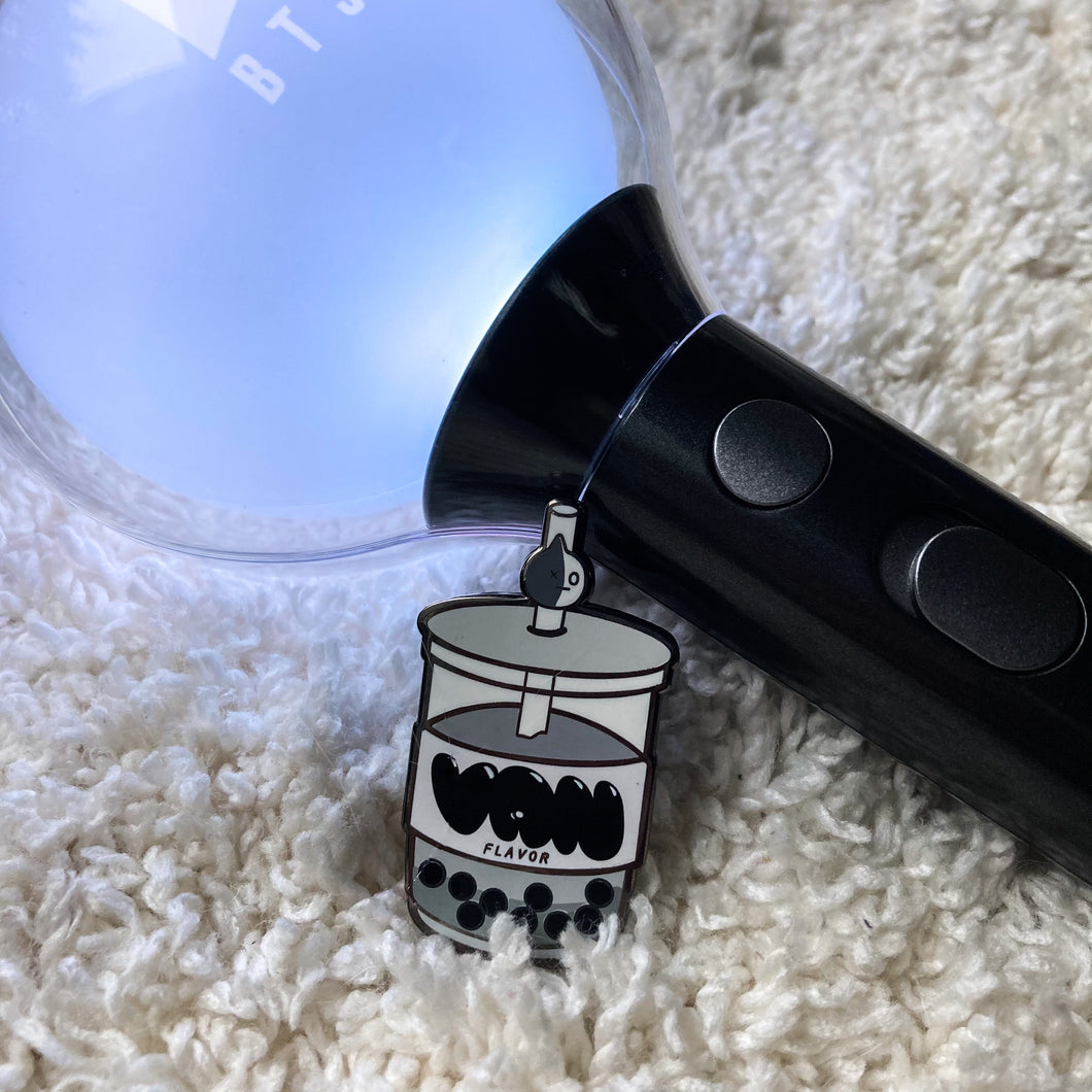 BTS BT21 baby boba enamel pins