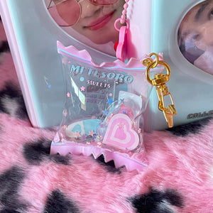 Mi Tesoro Puffy Candy Keyring