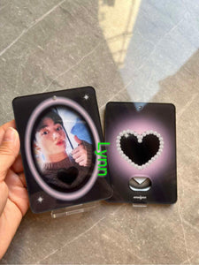 Sweetheart acrylic photocard holder stand & keychain