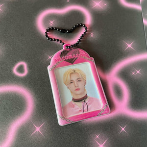 MI CORAZÓN Mini photo holder keychain