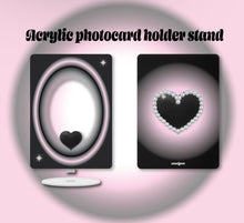 画像をギャラリービューアに読み込む, Sweetheart acrylic photocard holder stand &amp; keychain
