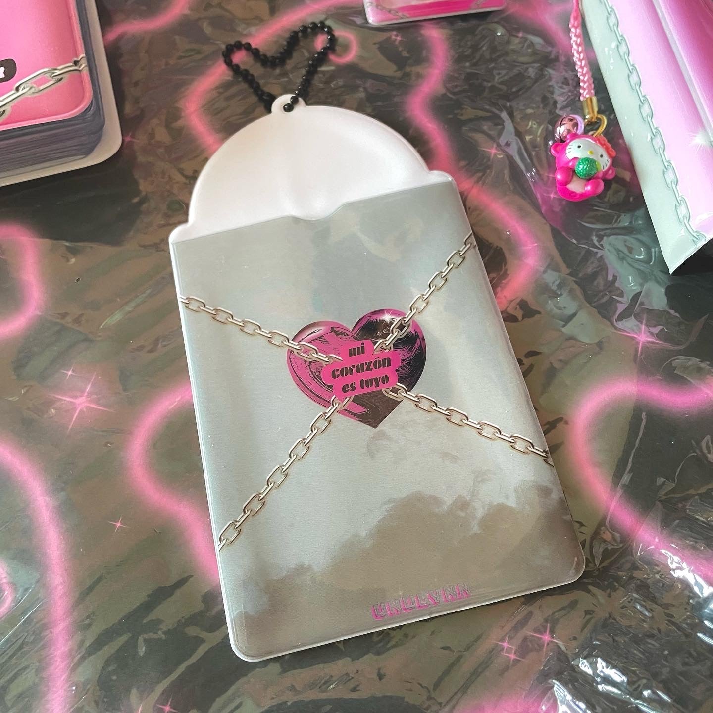 Heart Pendant Photocard Holder