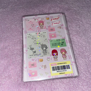 Korean sticker sheets